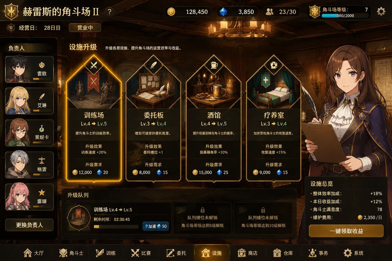 赫雷斯的角斗场Ⅱ 探索场景 玩法截图 7