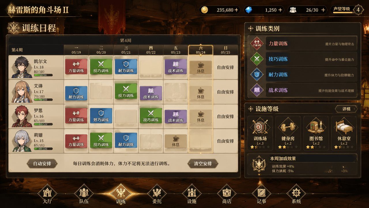 赫雷斯的角斗场Ⅱ 角色培养 页面配图 3